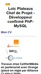 Mobile Screenshot of lplateaux.cyol.fr